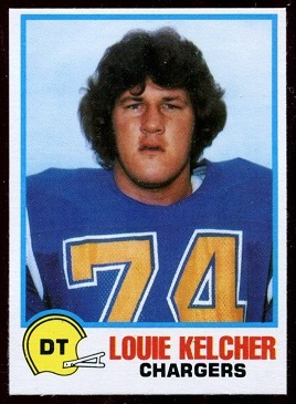 Louie Kelcher 1978 Holsum Bread football card