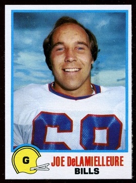 Joe DeLamielleure 1978 Holsum Bread football card