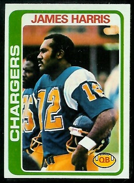 James Harris 1978 Topps football card