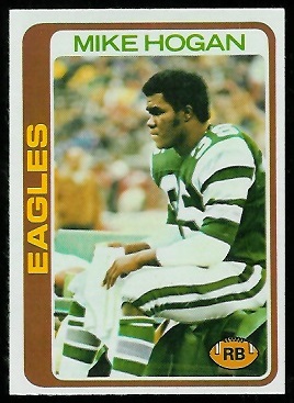 Mike Hogan 1978 Topps football card