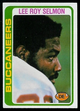 Lee Roy Selmon 1978 Topps football card