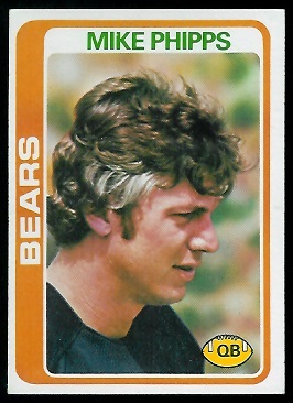 Mike Phipps 1978 Topps football card