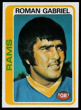 Roman Gabriel 1978 Topps football card