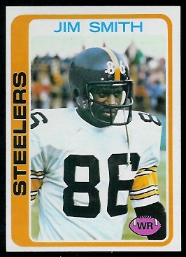 Jim Smith 1978 Topps football card Jim Smith 1978 Topps football card
