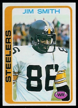 Jim Smith 1978 Topps football card