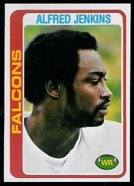 Alfred Jenkins 1978 Topps football card