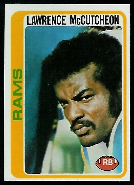 Lawrence McCutcheon 1978 Topps football card