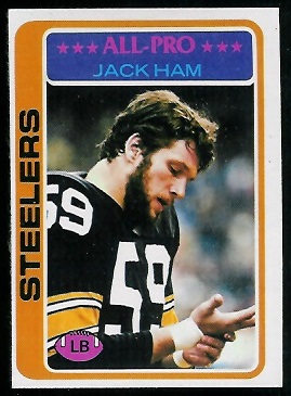 Jack Ham 1978 Topps football card