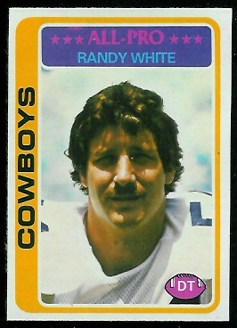 Randy White 1978 Topps football card