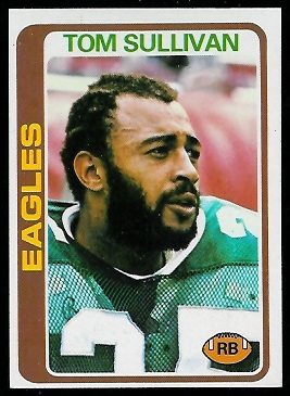 Tom Sullivan 1978 Topps football card