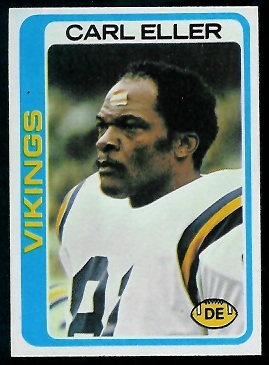Carl Eller 1978 Topps football card Carl Eller 1978 Topps football card