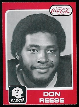 1979 Coke Saints #23: Don Reese