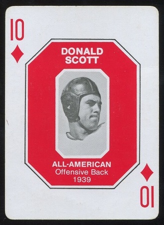 Don Scott 1939 1979 Ohio State Greats 1916-1965 football card Don Scott 1939 1979 Ohio State Greats 1916-1965 football card