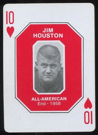 Jim Houston 1958 1979 Ohio State Greats 1916-1965 football card