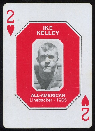 Ike Kelley 1965 1979 Ohio State Greats 1916-1965 football card Ike Kelley 1965 1979 Ohio State Greats 1916-1965 football card