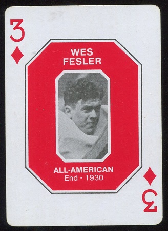 Wes Fesler 1930 1979 Ohio State Greats 1916-1965 football card