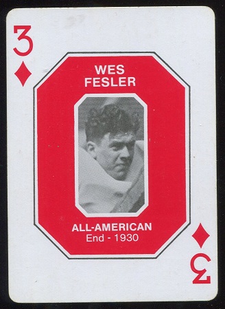 Wes Fesler 1930 1979 Ohio State Greats 1916-1965 football card Wes Fesler 1930 1979 Ohio State Greats 1916-1965 football card