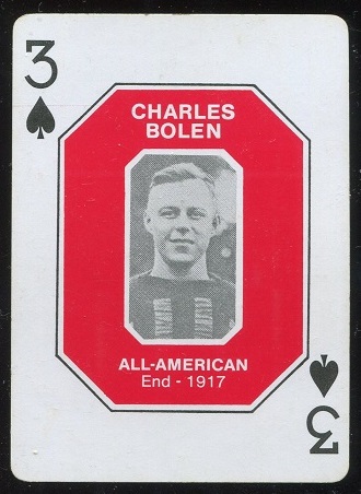 Charles Bolen 1917 1979 Ohio State Greats 1916-1965 football card