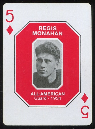 Regis Monahan 1934 1979 Ohio State Greats 1916-1965 football card Regis Monahan 1934 1979 Ohio State Greats 1916-1965 football card