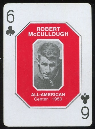 Robert McCullough 1950 1979 Ohio State Greats 1916-1965 football card Robert McCullough 1950 1979 Ohio State Greats 1916-1965 football card