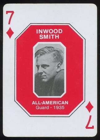 Inwood Smith 1935 1979 Ohio State Greats 1916-1965 football card