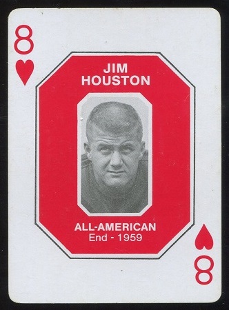 Jim Houston 1959 1979 Ohio State Greats 1916-1965 football card Jim Houston 1959 1979 Ohio State Greats 1916-1965 football card