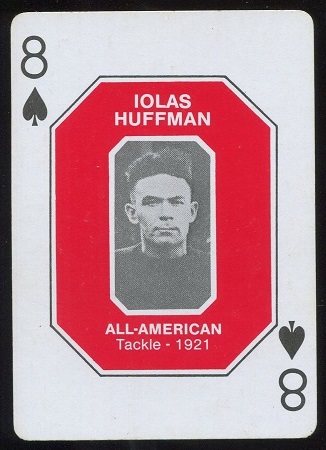 Iolas Huffman 1921 1979 Ohio State Greats 1916-1965 football card