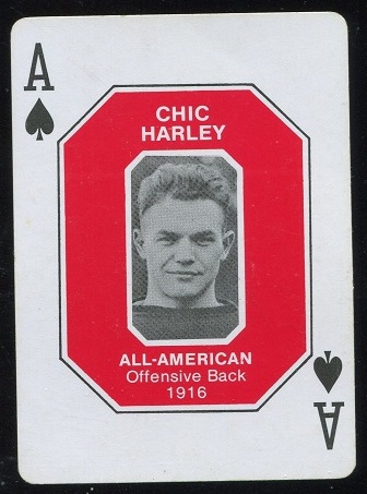 Chic Harley 1916 1979 Ohio State Greats 1916-1965 football card