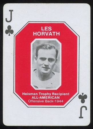 Les Horvath 1944 1979 Ohio State Greats 1916-1965 football card