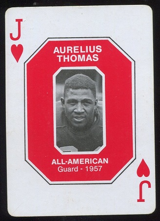 Aurealius Thomas 1957 1979 Ohio State Greats 1916-1965 football card