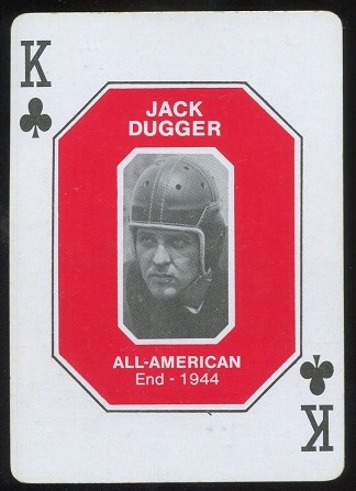 Jack Dugger 1944 1979 Ohio State Greats 1916-1965 football card