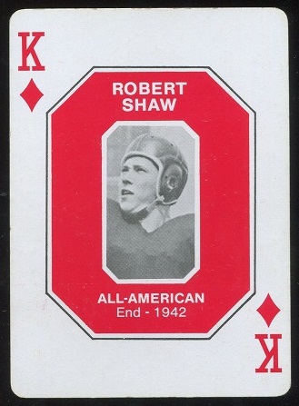Bob Shaw 1942 1979 Ohio State Greats 1916-1965 football card