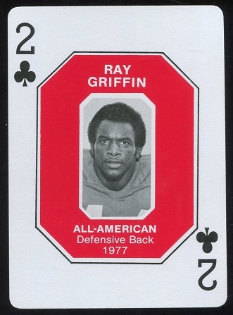 Ray Griffin 1977 1979 Ohio State Greats 1966-1978 football card Ray Griffin 1977 1979 Ohio State Greats 1966-1978 football card