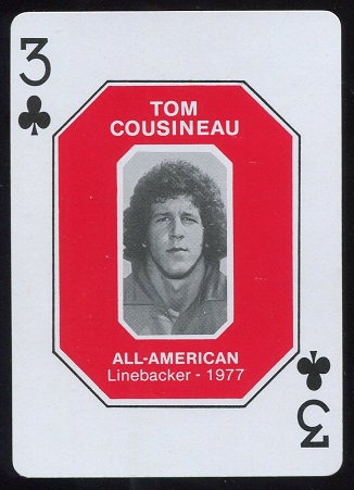 Tom Cousineau 1977 1979 Ohio State Greats 1966-1978 football card