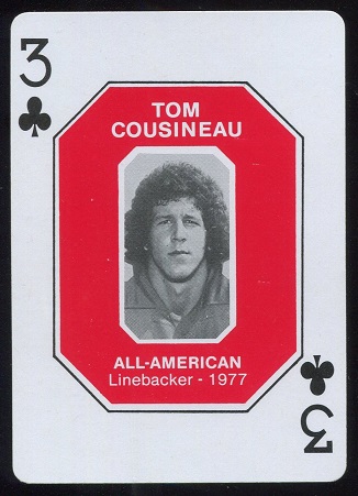 Tom Cousineau 1977 1979 Ohio State Greats 1966-1978 football card Tom Cousineau 1977 1979 Ohio State Greats 1966-1978 football card