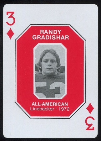Randy Gradishar 1972 1979 Ohio State Greats 1966-1978 football card Randy Gradishar 1972 1979 Ohio State Greats 1966-1978 football card