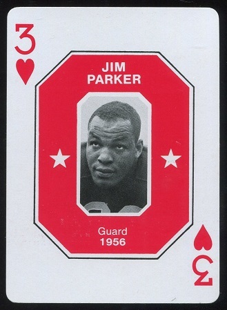 Jim Parker HOF 1979 Ohio State Greats 1966-1978 football card