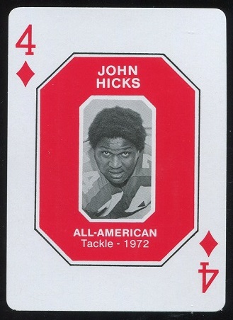 John Hicks 1972 1979 Ohio State Greats 1966-1978 football card