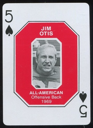 Jim Otis 1969 1979 Ohio State Greats 1966-1978 football card