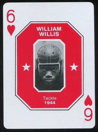 Bill Willis HOF 1979 Ohio State Greats 1966-1978 football card