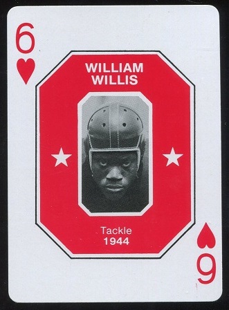 Bill Willis HOF 1979 Ohio State Greats 1966-1978 football card Bill Willis HOF 1979 Ohio State Greats 1966-1978 football card