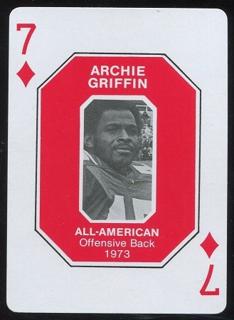Archie Griffin 1973 1979 Ohio State Greats 1966-1978 football card Archie Griffin 1973 1979 Ohio State Greats 1966-1978 football card