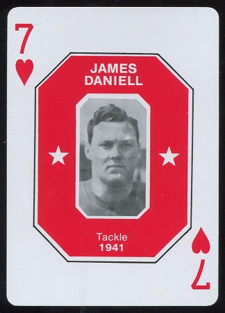 James Daniell HOF 1979 Ohio State Greats 1966-1978 football card