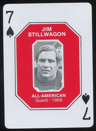 Jim Stillwagon 1969 1979 Ohio State Greats 1966-1978 football card