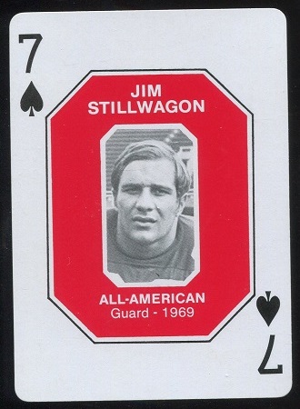 Jim Stillwagon 1969 1979 Ohio State Greats 1966-1978 football card Jim Stillwagon 1969 1979 Ohio State Greats 1966-1978 football card