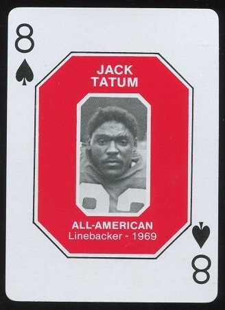 Jack Tatum 1969 1979 Ohio State Greats 1966-1978 football card