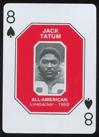 Jack Tatum 1969 1979 Ohio State Greats 1966-1978 football card