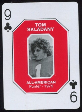 Tom Skladany 1975 1979 Ohio State Greats 1966-1978 football card