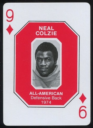 Neal Colzie 1974 1979 Ohio State Greats 1966-1978 football card