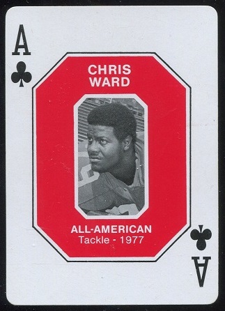 Chris Ward 1977 1979 Ohio State Greats 1966-1978 football card